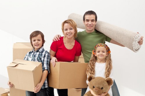 Recycling and sustainability practices for a South Kensington removal company