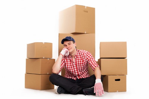 Professional van move for residential and business items in South Kensington
